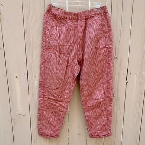 Red Anthropologie Pants